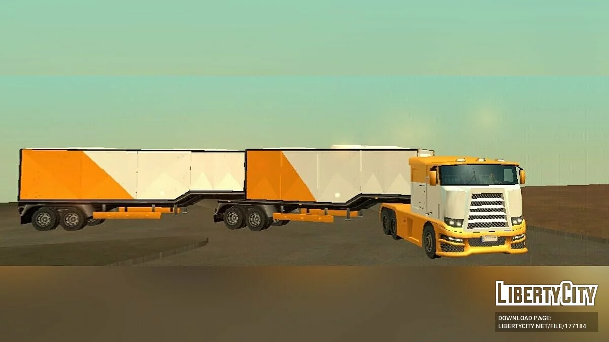 Roadtrain EU Melhorado e Corrigido / GTA San Andreas (iOS, Android)