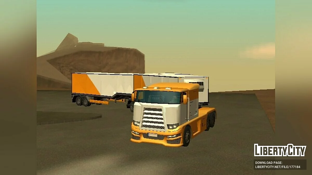 Roadtrain EU Melhorado e Corrigido / GTA San Andreas (iOS, Android)