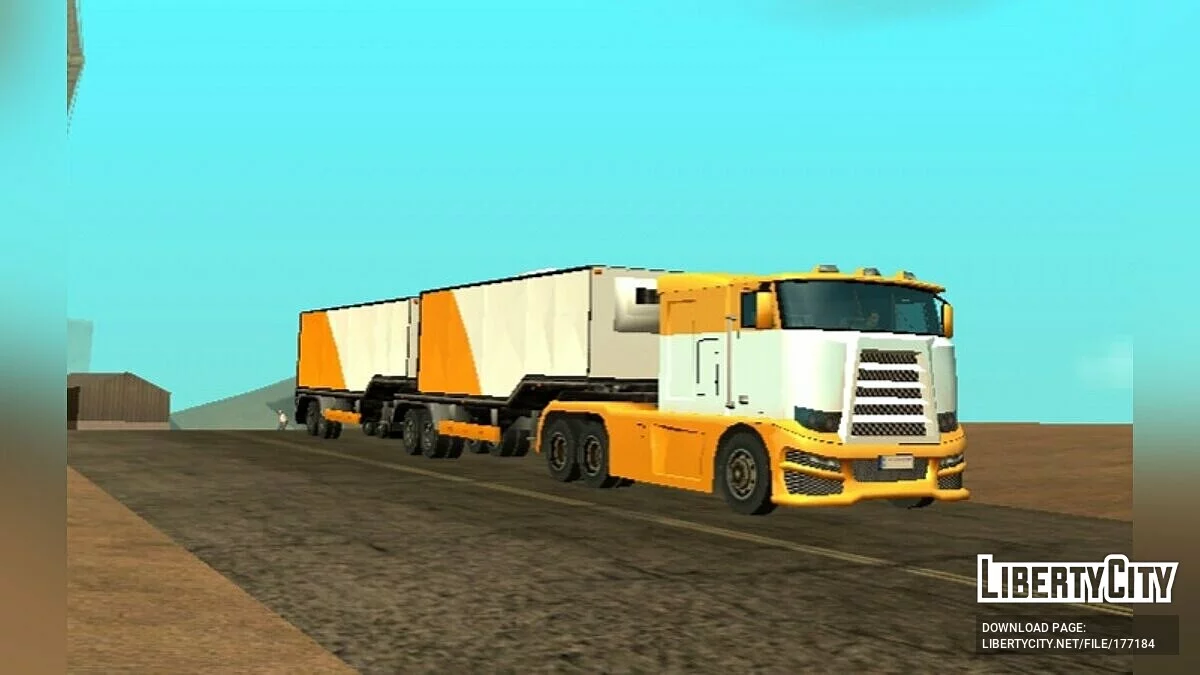 Roadtrain EU Melhorado e Corrigido / GTA San Andreas (iOS, Android)