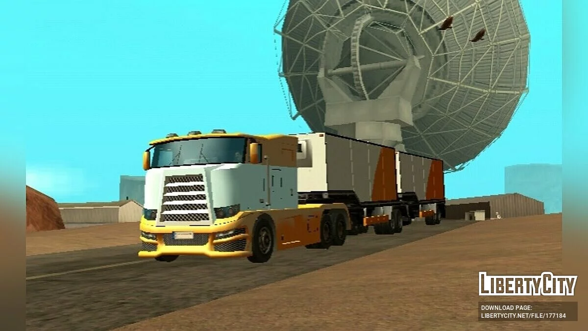 Roadtrain EU Melhorado e Corrigido / GTA San Andreas (iOS, Android)