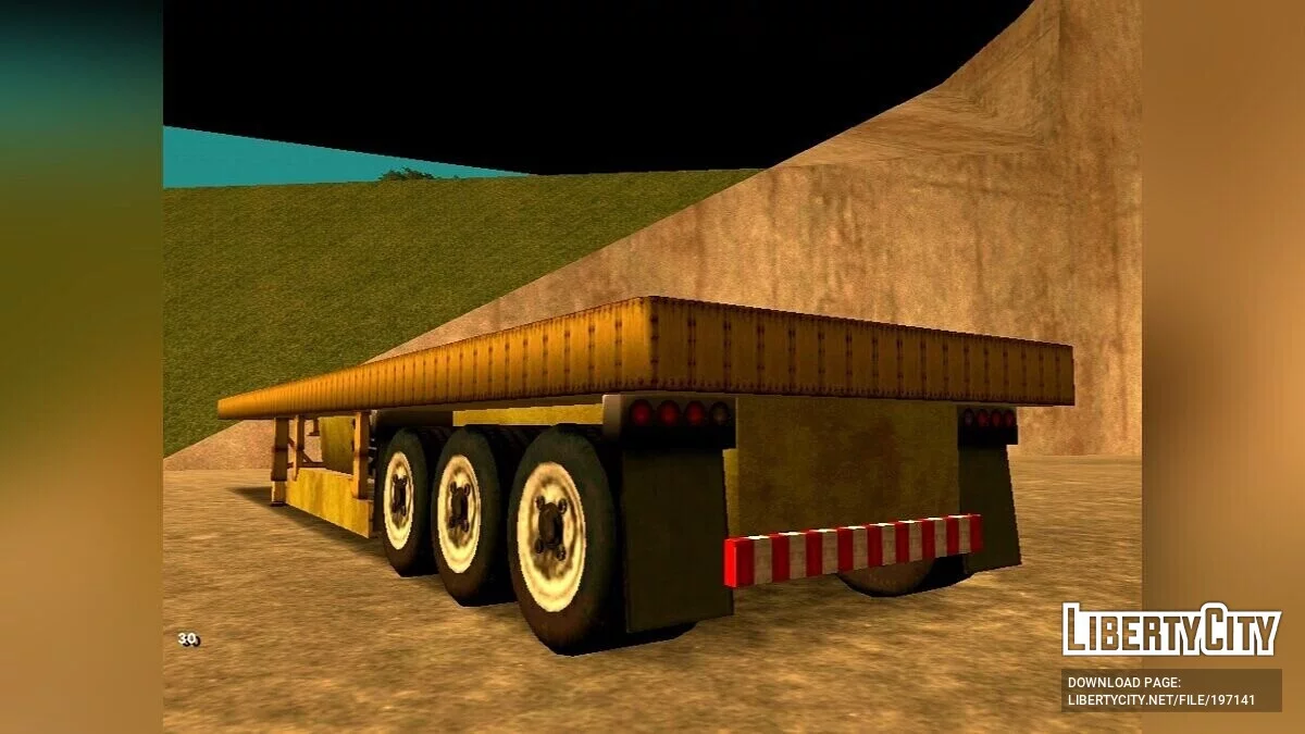 DUDE Schwerlastanhänger / GTA San Andreas (iOS, Android)