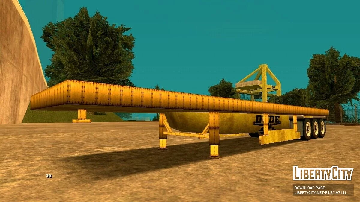 DUDE Schwerlastanhänger / GTA San Andreas (iOS, Android)