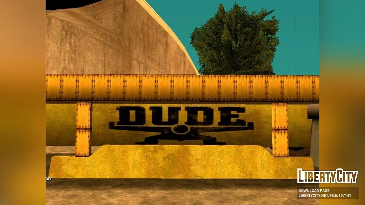 DUDE Schwerlastanhänger / GTA San Andreas (iOS, Android)