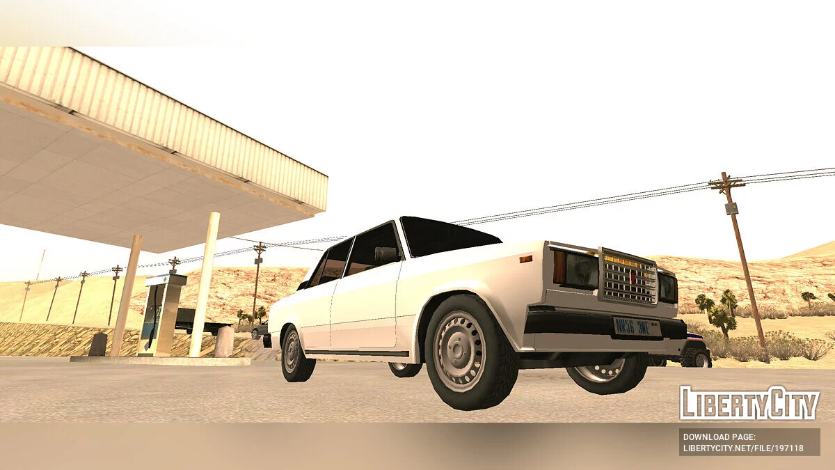 VAZ 2107 Taxi (DFF uniquement) / GTA San Andreas (iOS, Android)