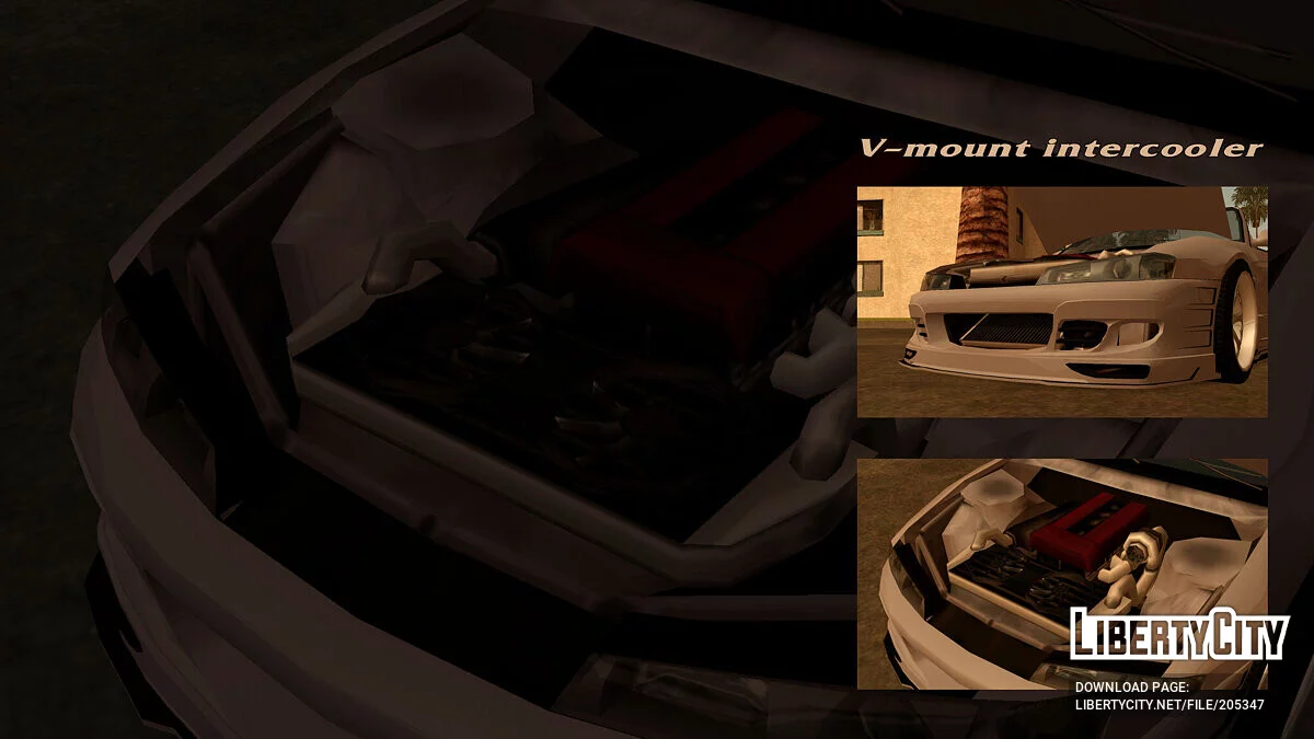 Nissan Silvia S15.4 326 Power 3D Yıldız (SA Tarzı) / GTA San Andreas (iOS, Android)