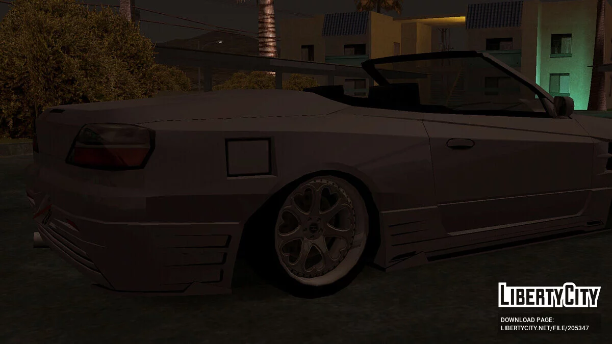 Nissan Silvia S15.4 326 Power 3D Yıldız (SA Tarzı) / GTA San Andreas (iOS, Android)