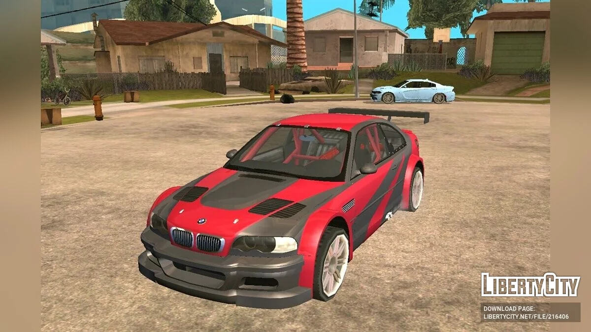BMW M3 GTR SA Style & DFF Only / GTA سان أندرياس (iOS، أندرويد)