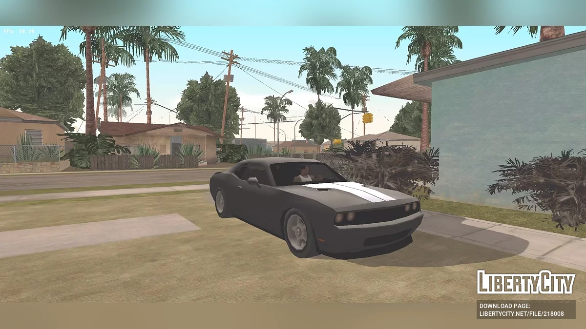 Challenger SRT8 (仅 DFF + SA 风格) / GTA San Andreas (iOS, Android)