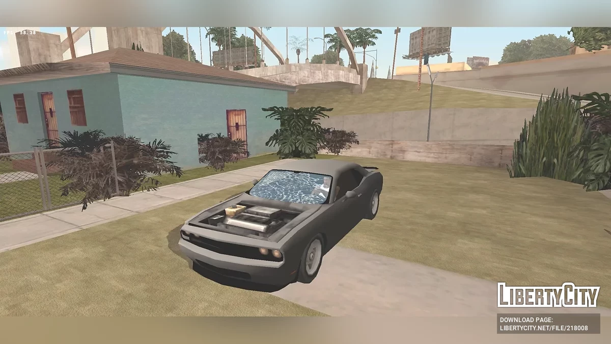Challenger SRT8 (仅 DFF + SA 风格) / GTA San Andreas (iOS, Android)