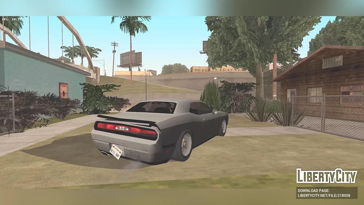 Challenger SRT8 (仅 DFF + SA 风格) / GTA San Andreas (iOS, Android)