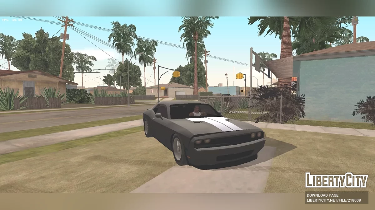 Challenger SRT8 (仅 DFF + SA 风格) / GTA San Andreas (iOS, Android)