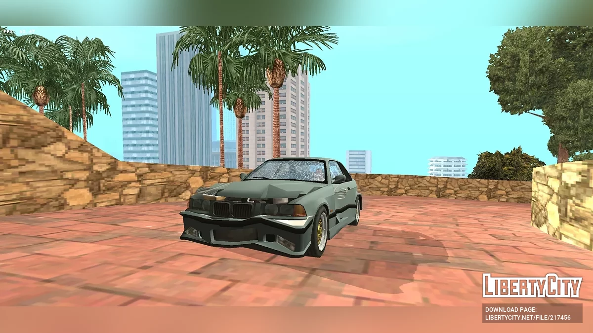 BMW M3 2005 (apenas DFF + estilo SA) / GTA San Andreas (iOS, Android)