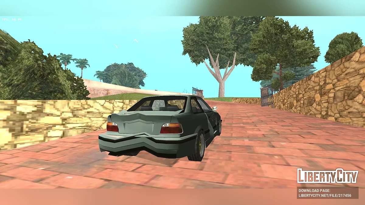 BMW M3 2005 (apenas DFF + estilo SA) / GTA San Andreas (iOS, Android)