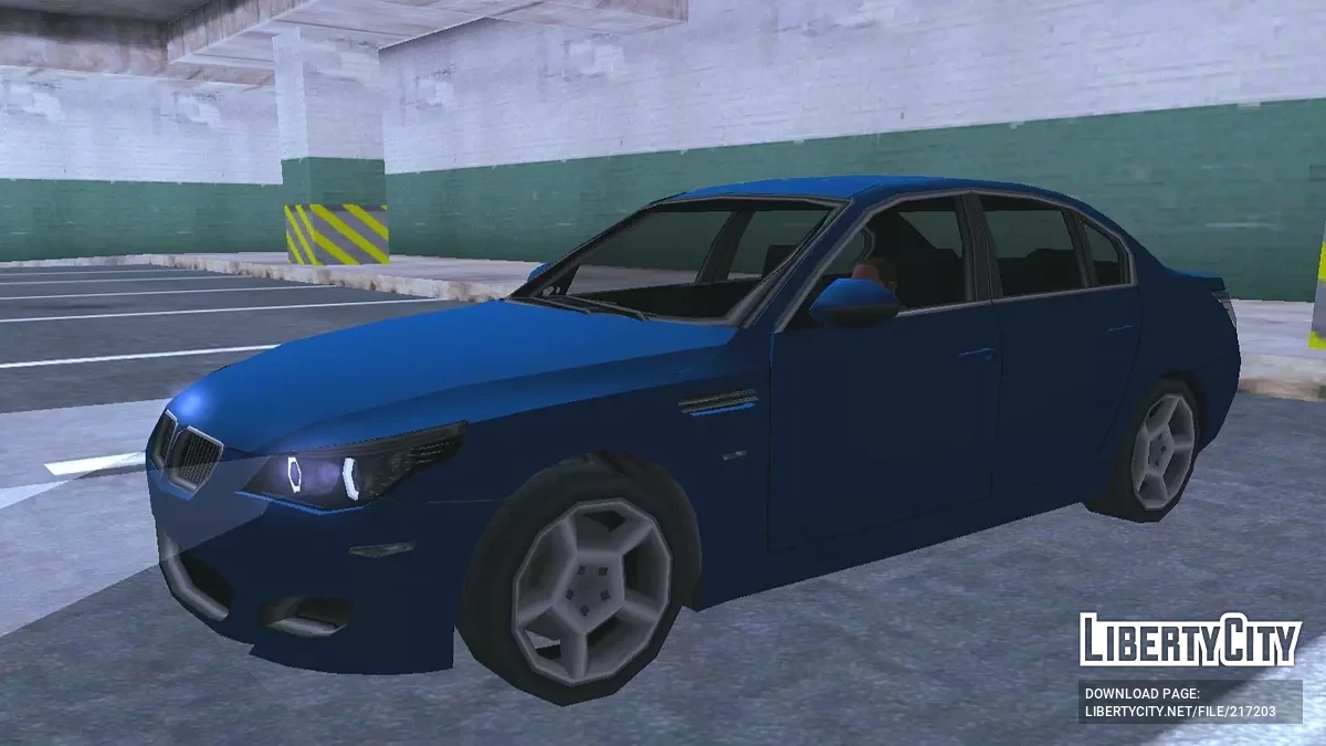 BMW M5 E60 (DFF and SA Style only) / GTA San Andreas (iOS, Android)