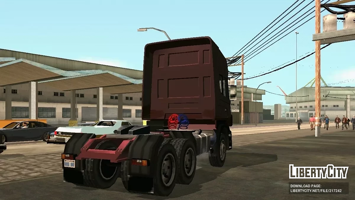 Scania R440 SA Style & DFF Only / GTA San Andreas (iOS, Android)