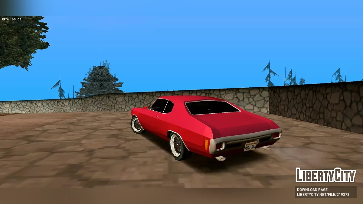'70 Chevelle SS (DFF Only + SA Style) / GTA سان أندرياس (iOS، أندرويد)