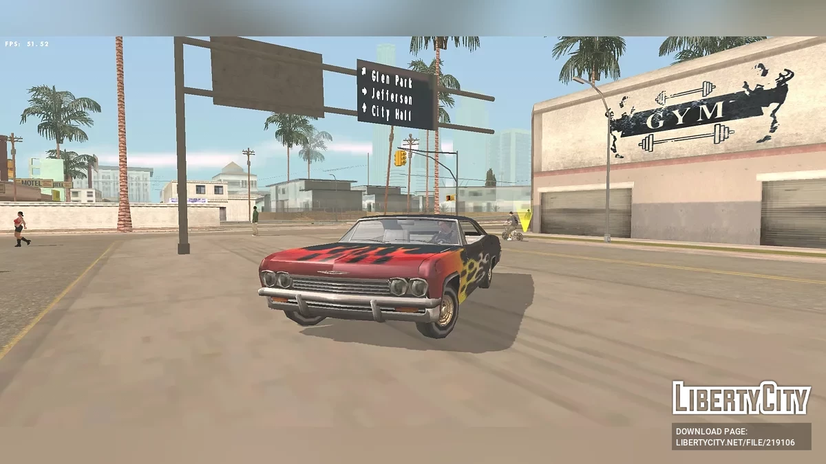 Chevy Impala '65 / GTA San Andreas (iOS, Android)