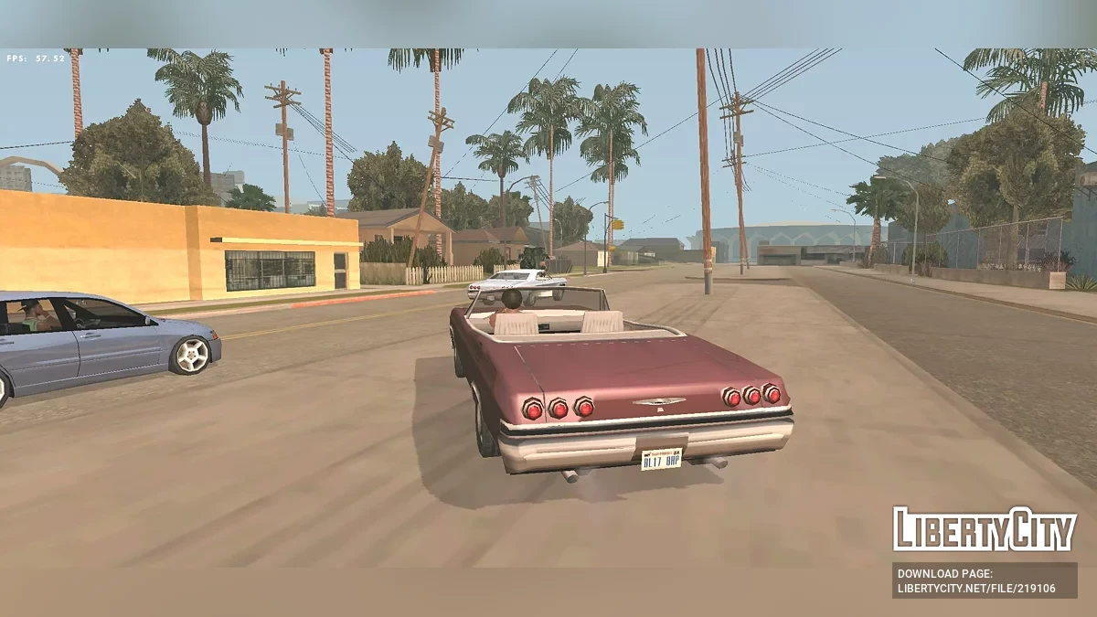 Chevy Impala '65 / GTA San Andreas (iOS, Android)