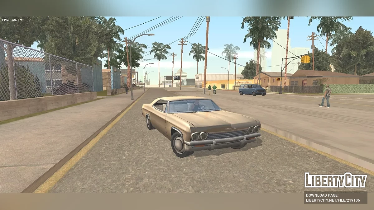 Chevy Impala '65 / GTA San Andreas (iOS, Android)