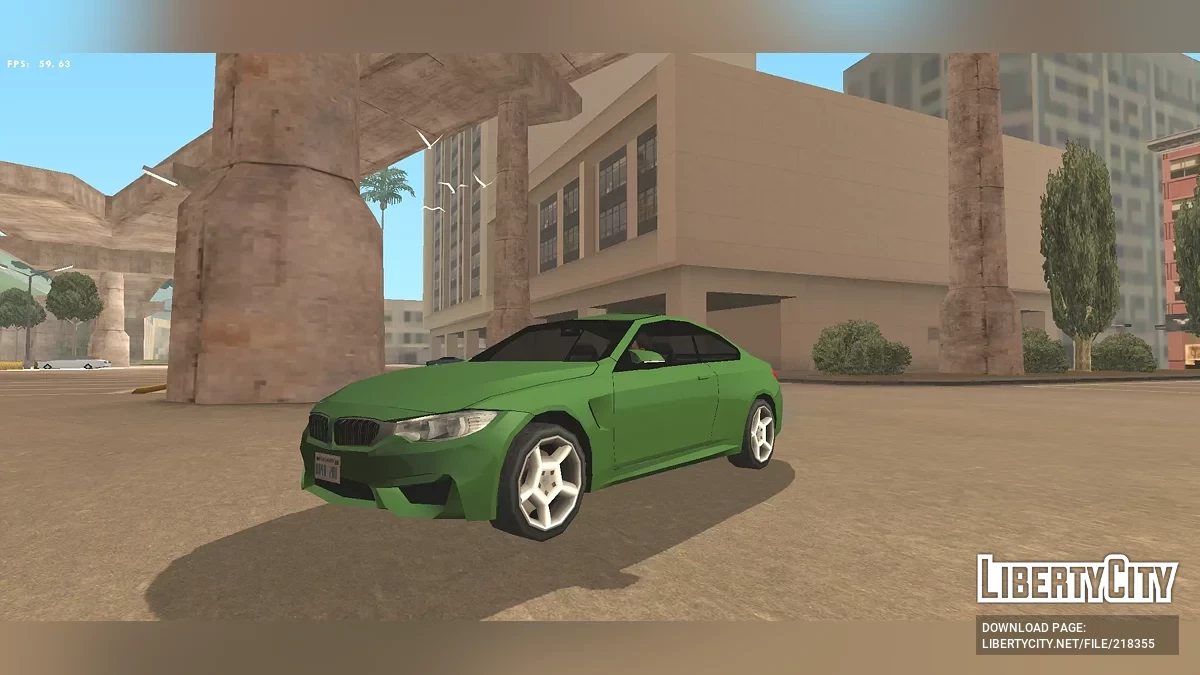 BMW M4 F82 (SA 风格,仅 DFF) / GTA San Andreas (iOS, Android)