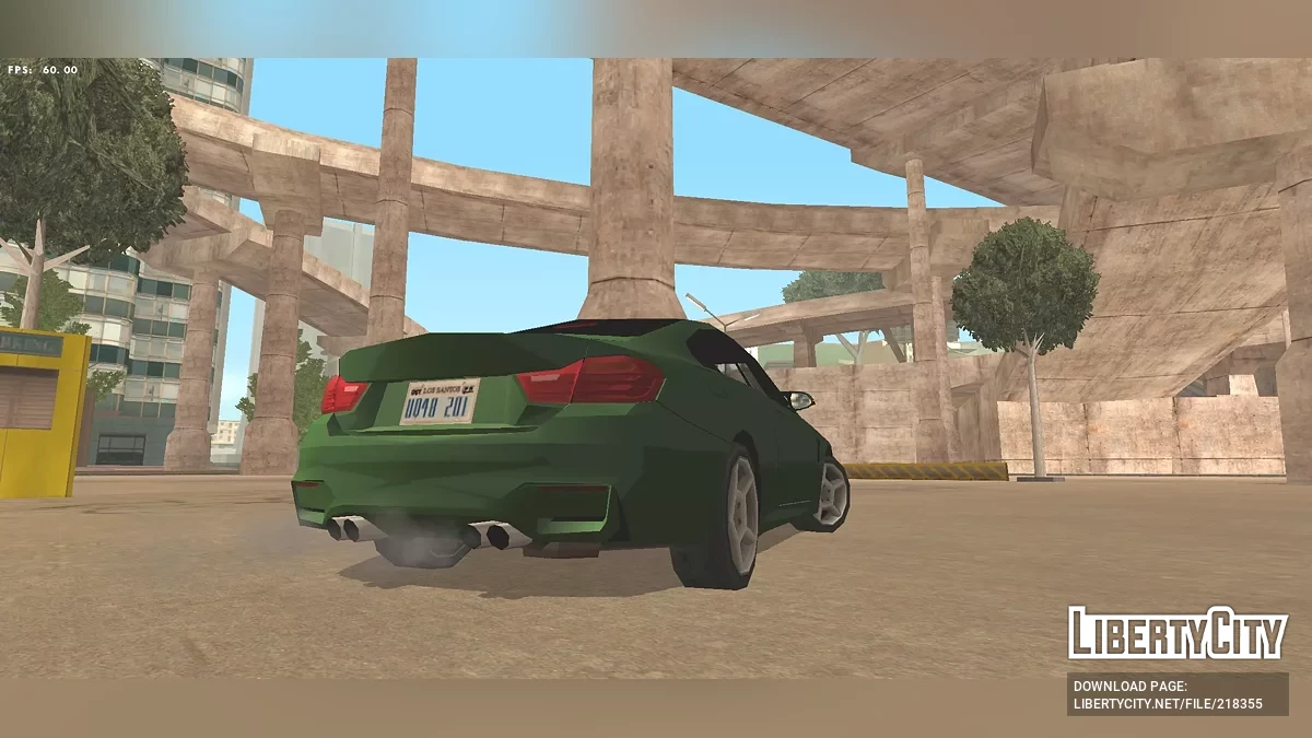 BMW M4 F82 (SA 风格,仅 DFF) / GTA San Andreas (iOS, Android)