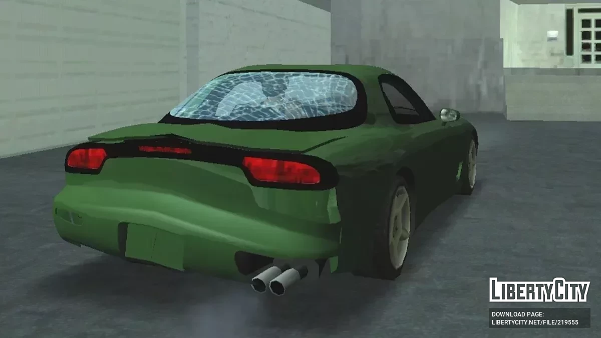 Mazda RX-7 (style SA + DFF seulement) / GTA San Andreas (iOS, Android)