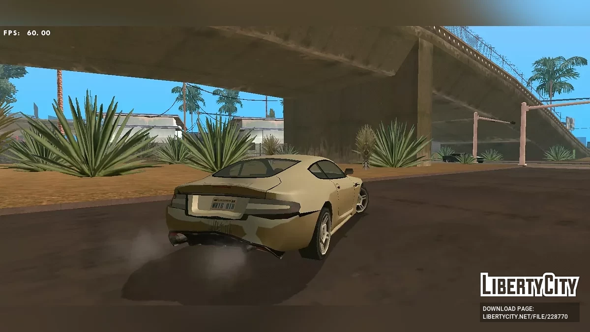 Aston Martin DBS (SA-Stil / Nur DFF) / GTA San Andreas (iOS, Android)