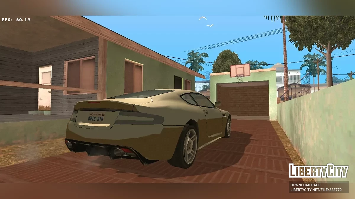 Aston Martin DBS (SA-Stil / Nur DFF) / GTA San Andreas (iOS, Android)