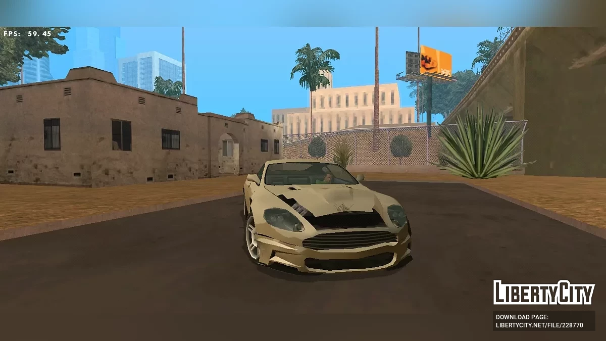 Aston Martin DBS (SA-Stil / Nur DFF) / GTA San Andreas (iOS, Android)