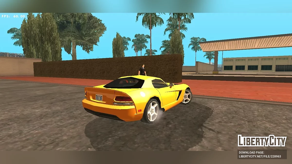 '06 دودج فايبر SRT 10 (أسلوب SA / فقط DFF) / GTA سان أندرياس (iOS، أندرويد)