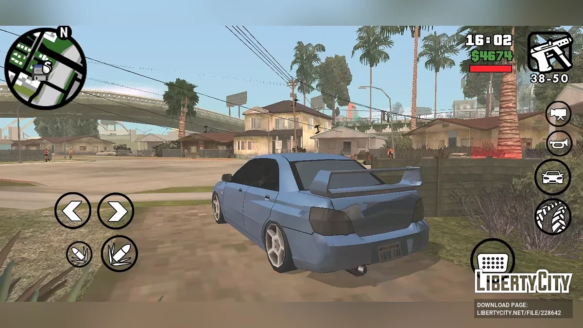 Subaru Impreza WRX STI The Hawkeye (DFF Seulement) / GTA San Andreas (iOS, Android)