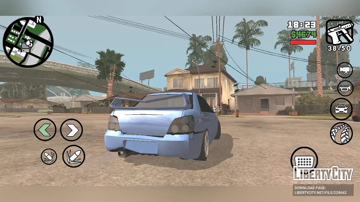 Subaru Impreza WRX STI The Hawkeye (DFF Seulement) / GTA San Andreas (iOS, Android)