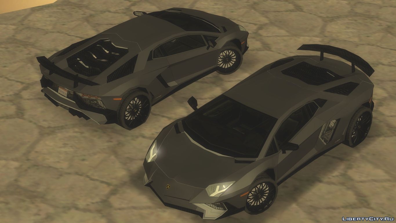 Download Lamborghini Aventador SV for GTA San Andreas