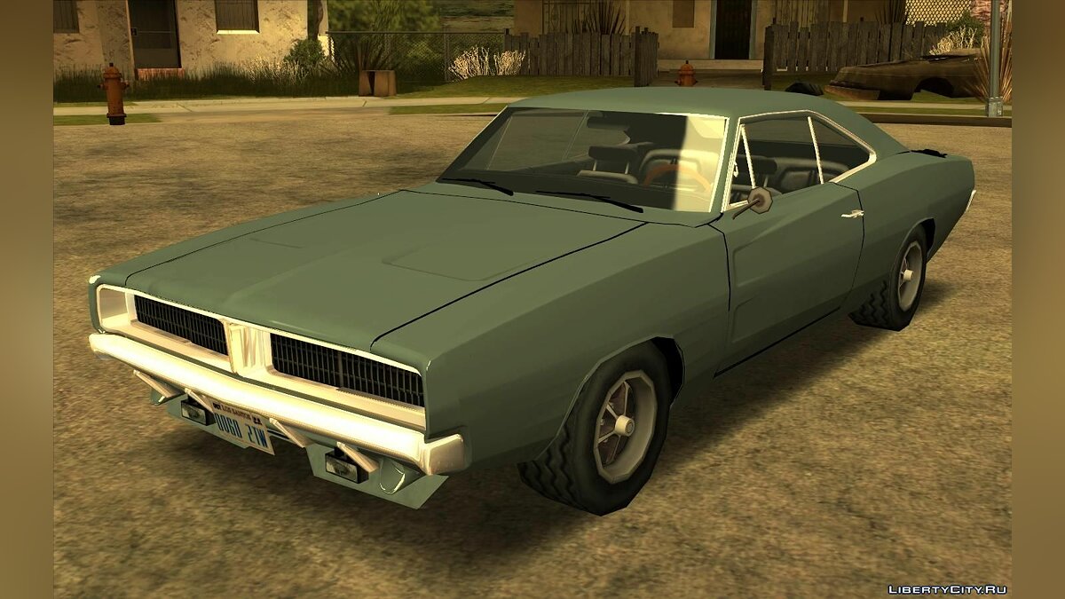 Download Dodge Charger RT 1970 - Improved (SA style) for GTA San Andreas