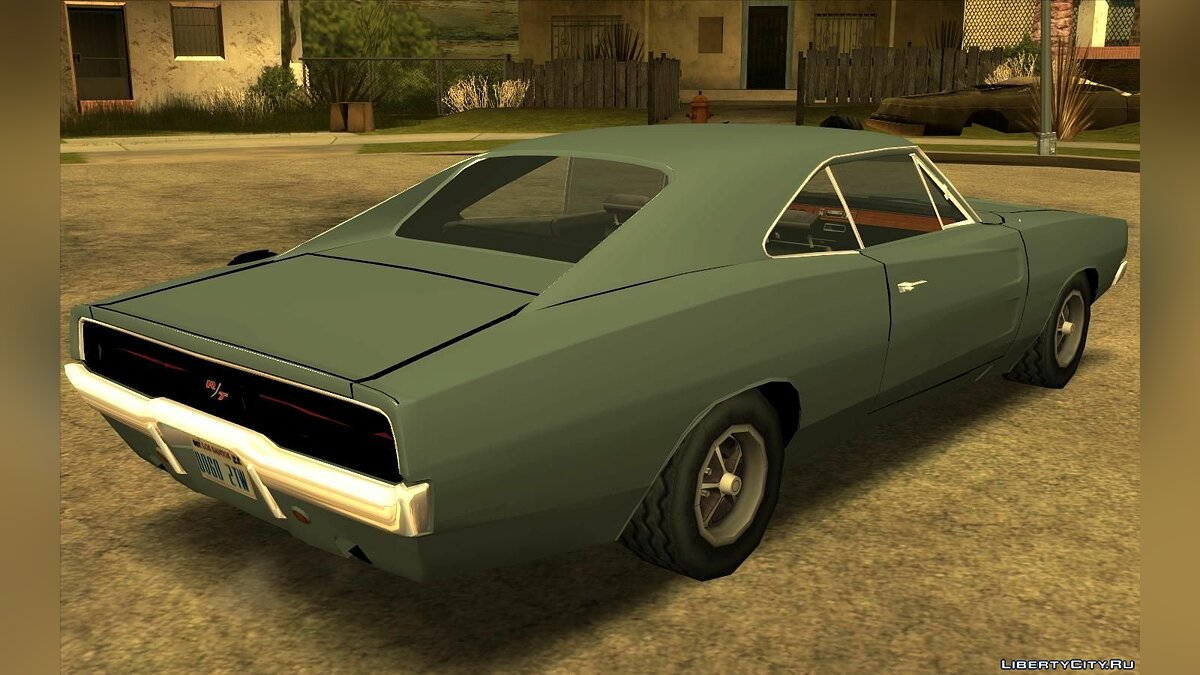 Download Dodge Charger RT 1970 - Improved (SA style) for GTA San Andreas