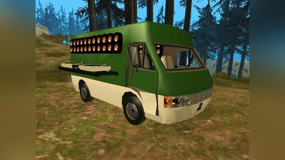 Van with Sound System / GTA San Andreas