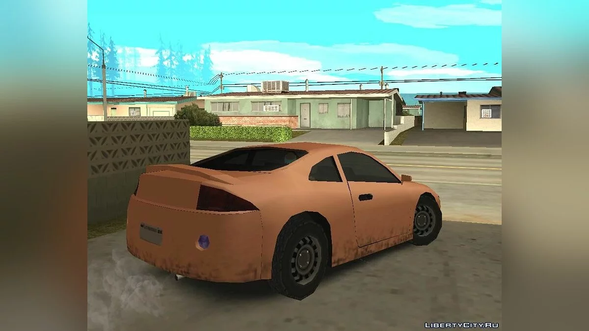 Mitsubishi Eclipse GSX dans le style SA / GTA San Andreas