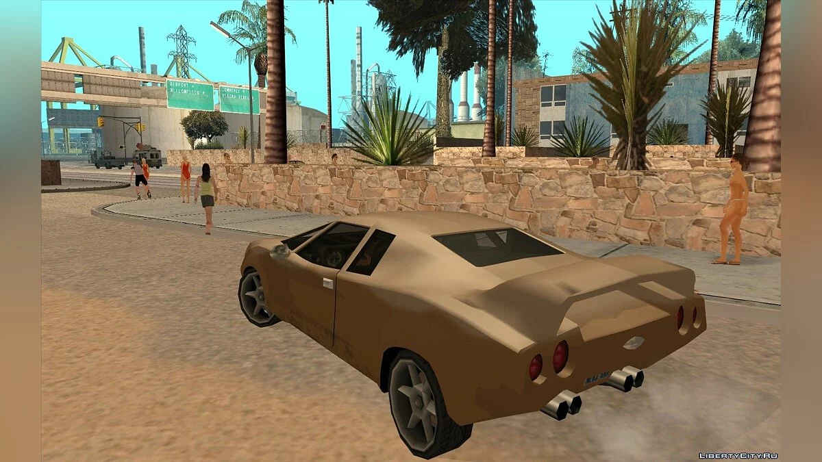 GTA VC Infernus im SA-Stil (Schande) / GTA San Andreas