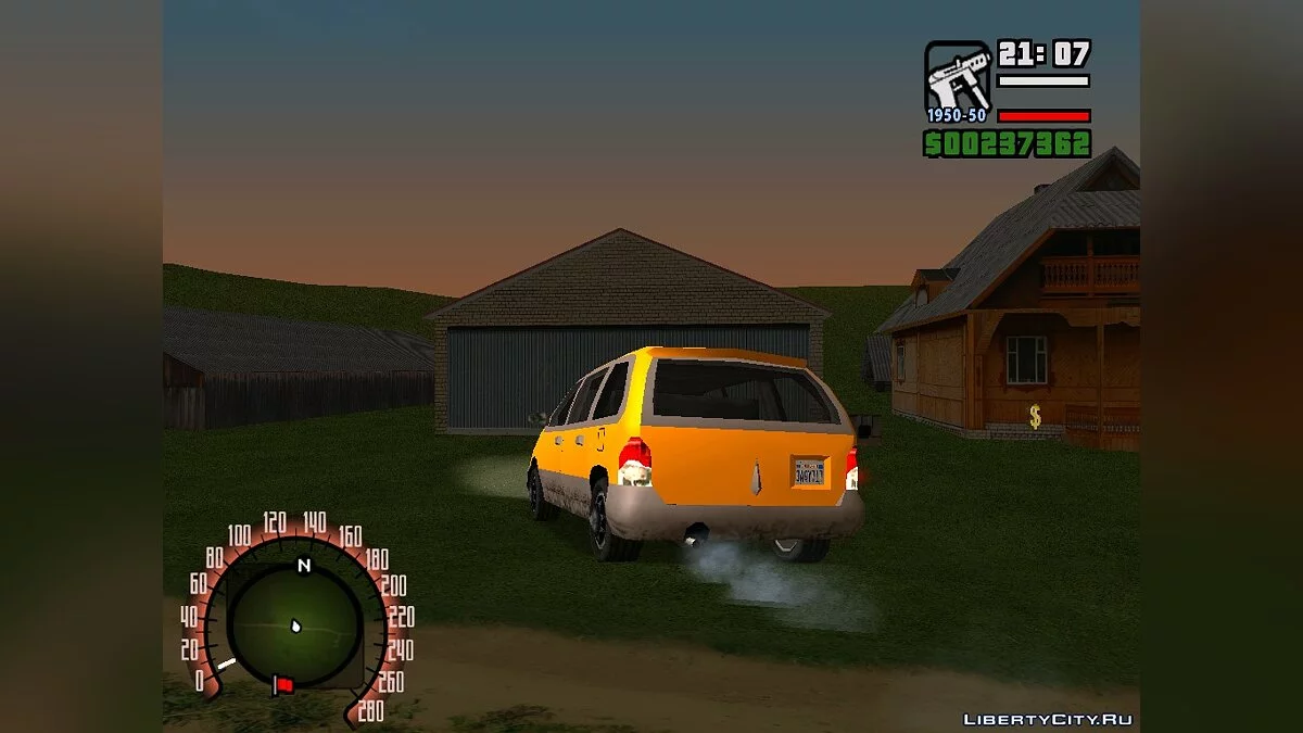 Minivan Cabbie al estilo SA / GTA San Andreas