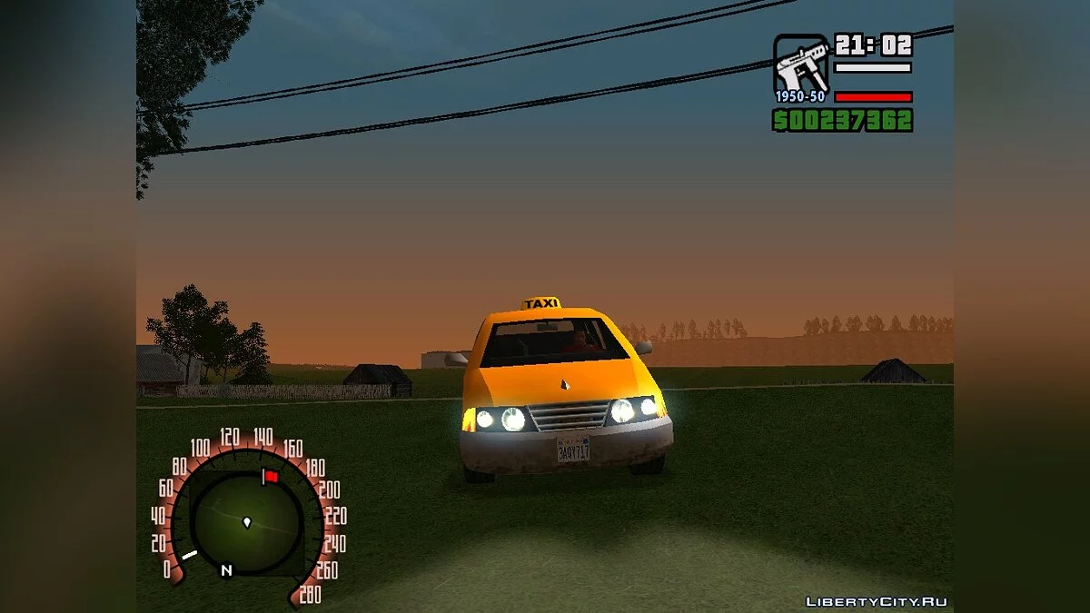 Minivan Cabbie al estilo SA / GTA San Andreas