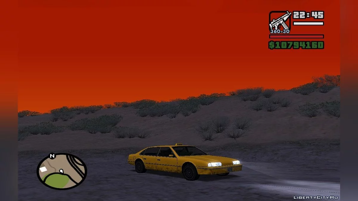 Таксі Імператор V1.0 / GTA San Andreas