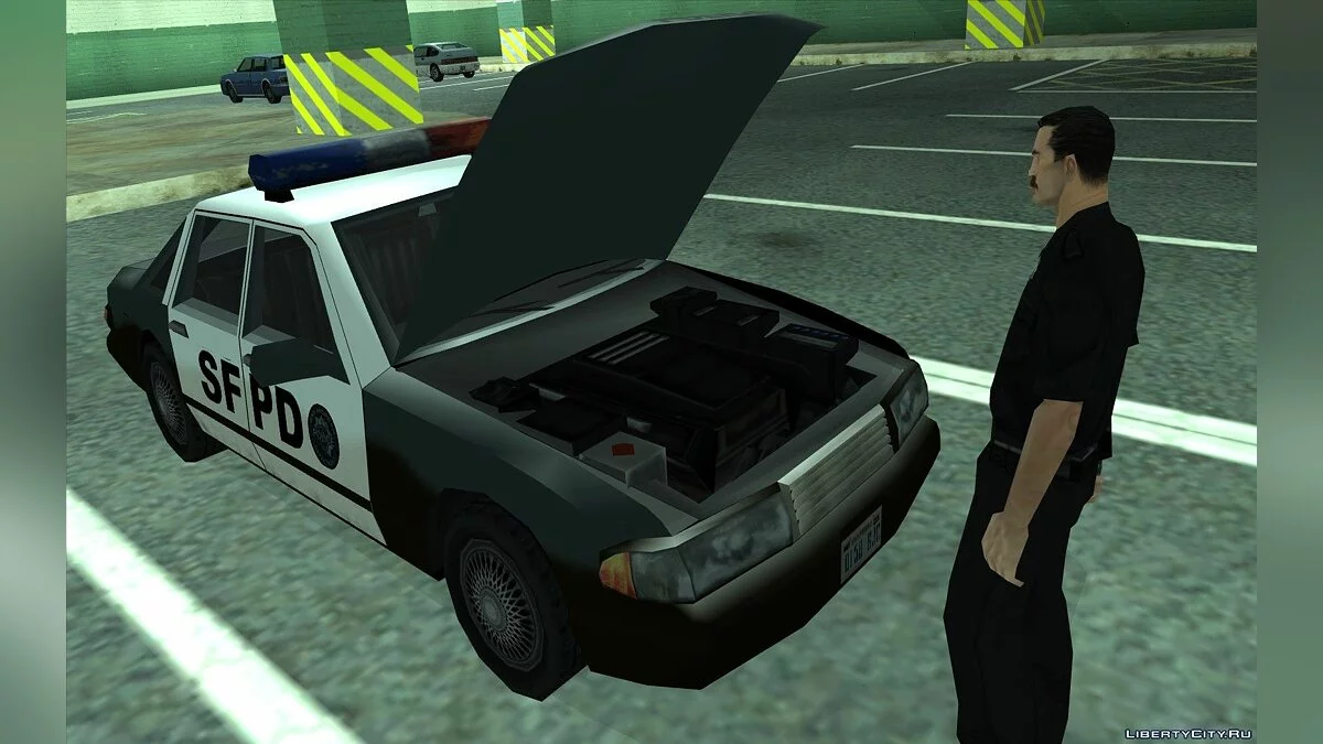 GTA III Стенер у стилі SA / GTA San Andreas