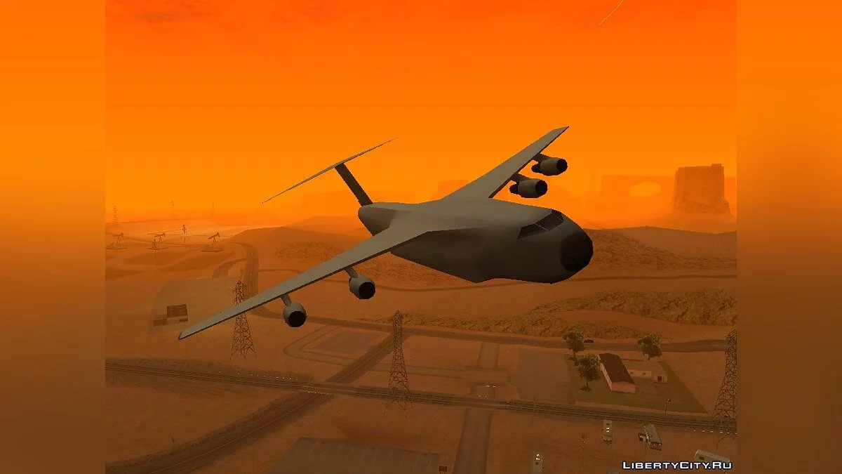 Андромеда з gta_int.img v1.0 / GTA San Andreas