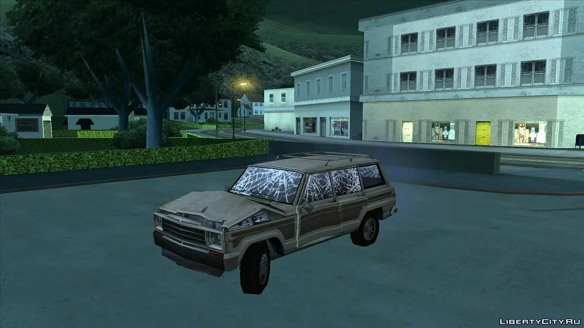 Jeep Wagoneer 1986 [SH2] [LQ] / GTA San Andreas