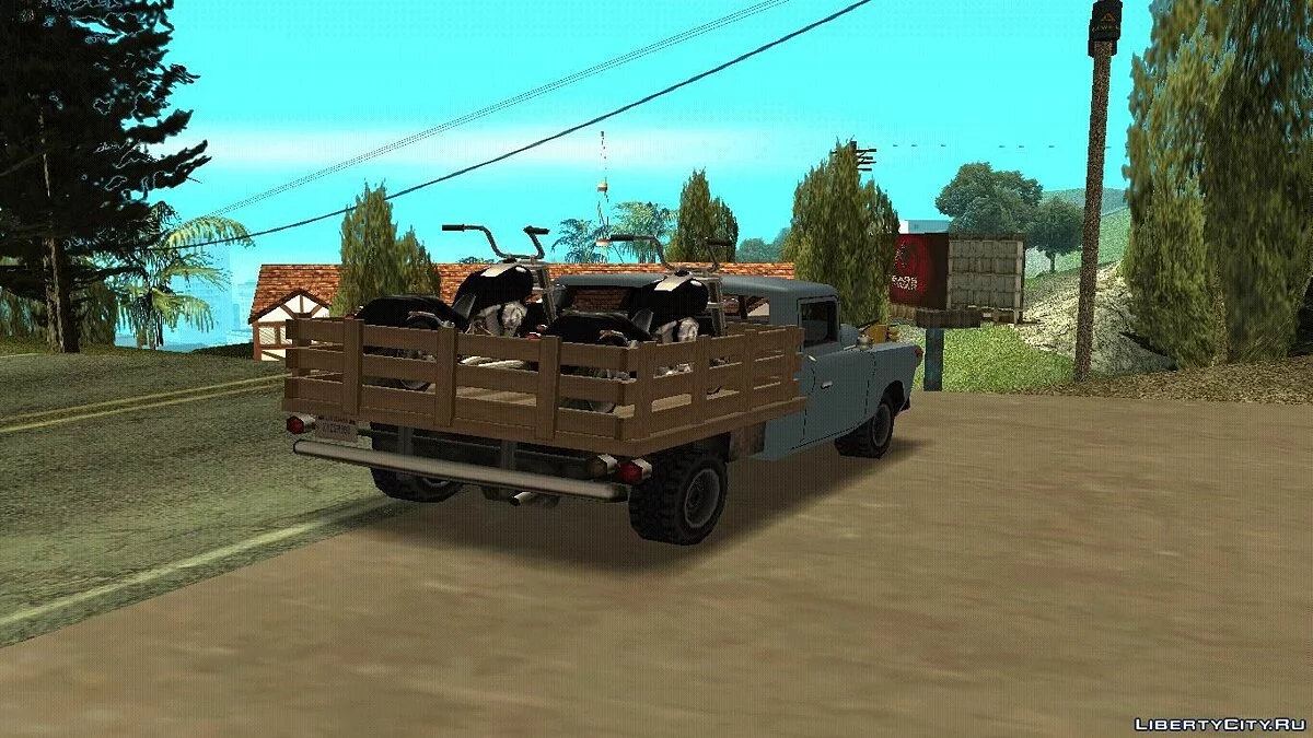 LQ Два мотоцикли в Уолтоні / GTA San Andreas
