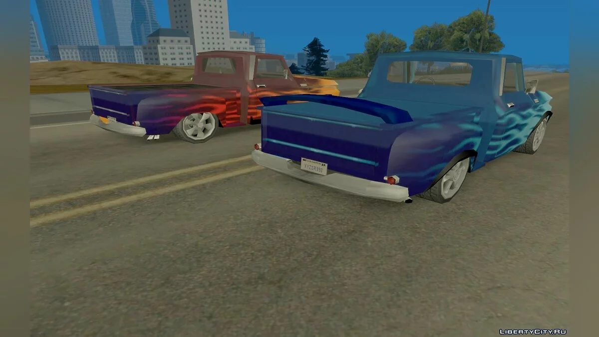 Chevrolet C10 1965 (Тюнінгований) [SA Стиль] / GTA San Andreas