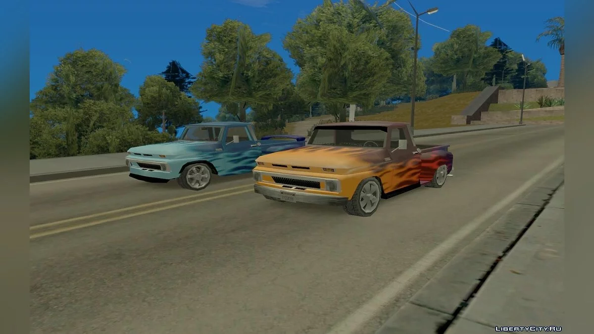 Chevrolet C10 1965 (Тюнінгований) [SA Стиль] / GTA San Andreas