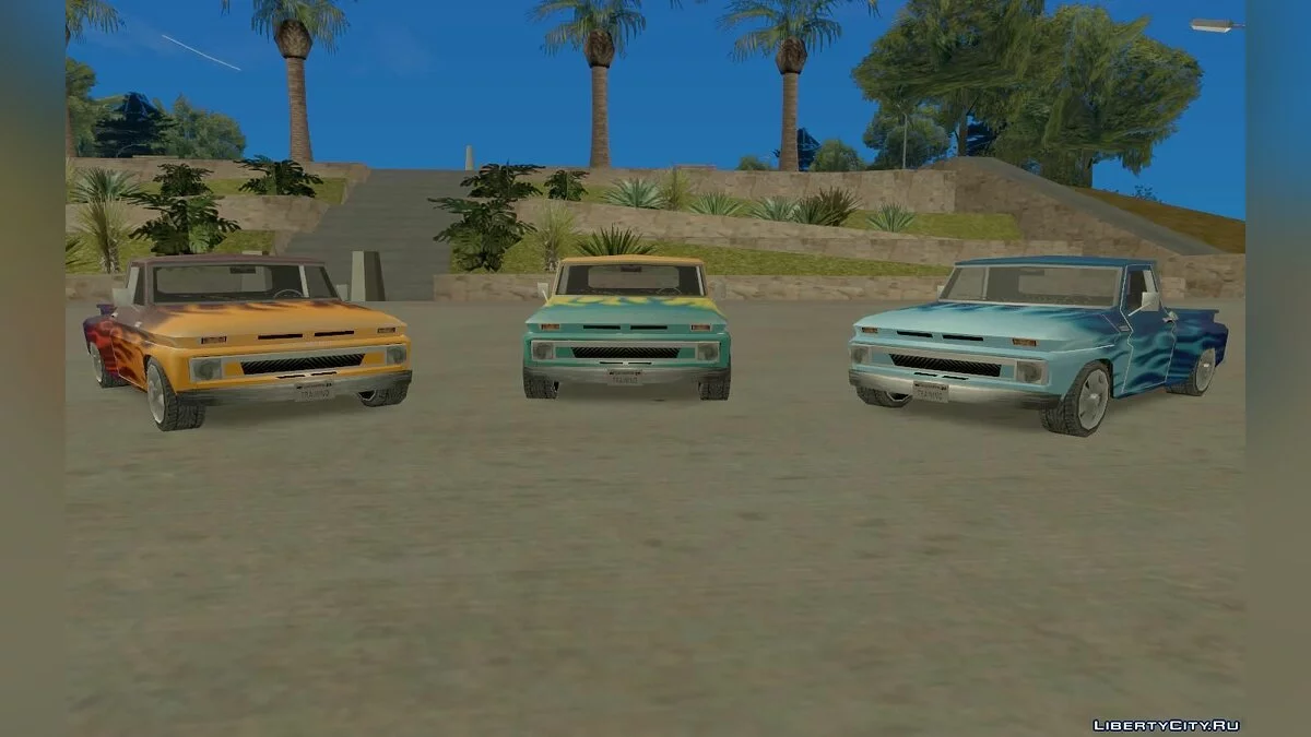 Chevrolet C10 1965 (Тюнінгований) [SA Стиль] / GTA San Andreas