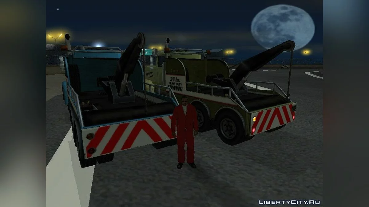 LQ Heavy wrecker (Большой эвакуатор) / GTA San Andreas
