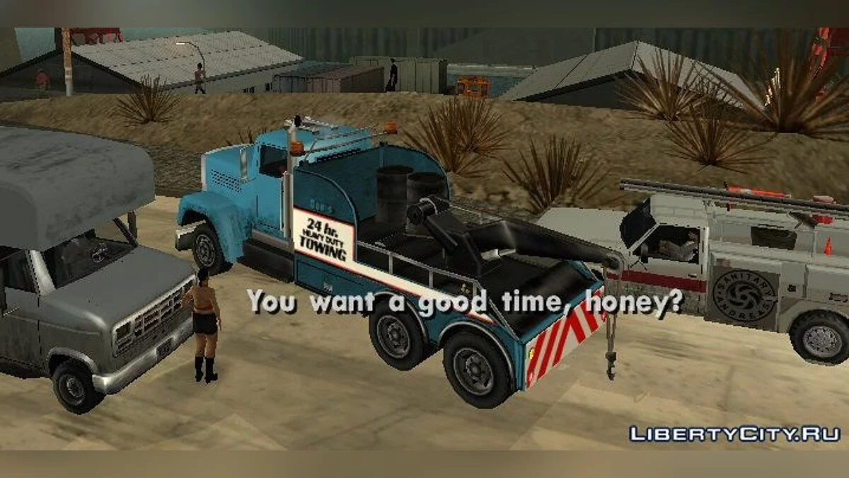 LQ Heavy wrecker (Большой эвакуатор) / GTA San Andreas